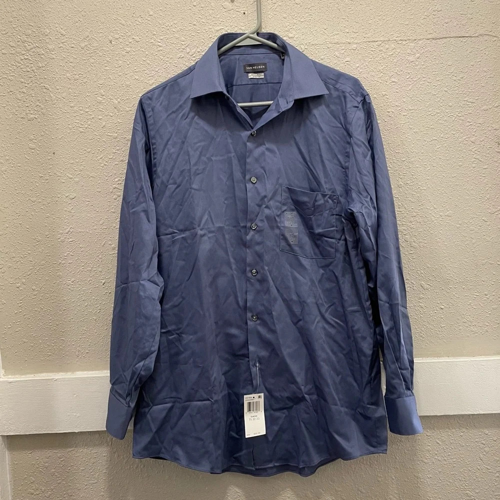 NWT Van Heusen Dress Shirt 15 32-33